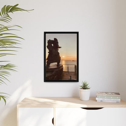 Fenit Matte Canvas, Framed (Multi-color)