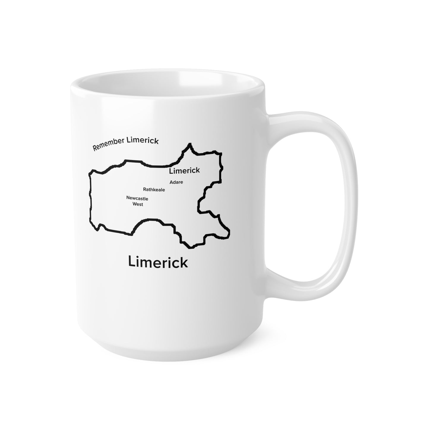 Limerick Ceramic Coffee Cup - 11oz & 15oz
