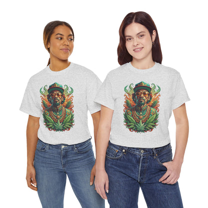 Reggae Lion Tee — Rasta Portrait Graphic T-Shirt