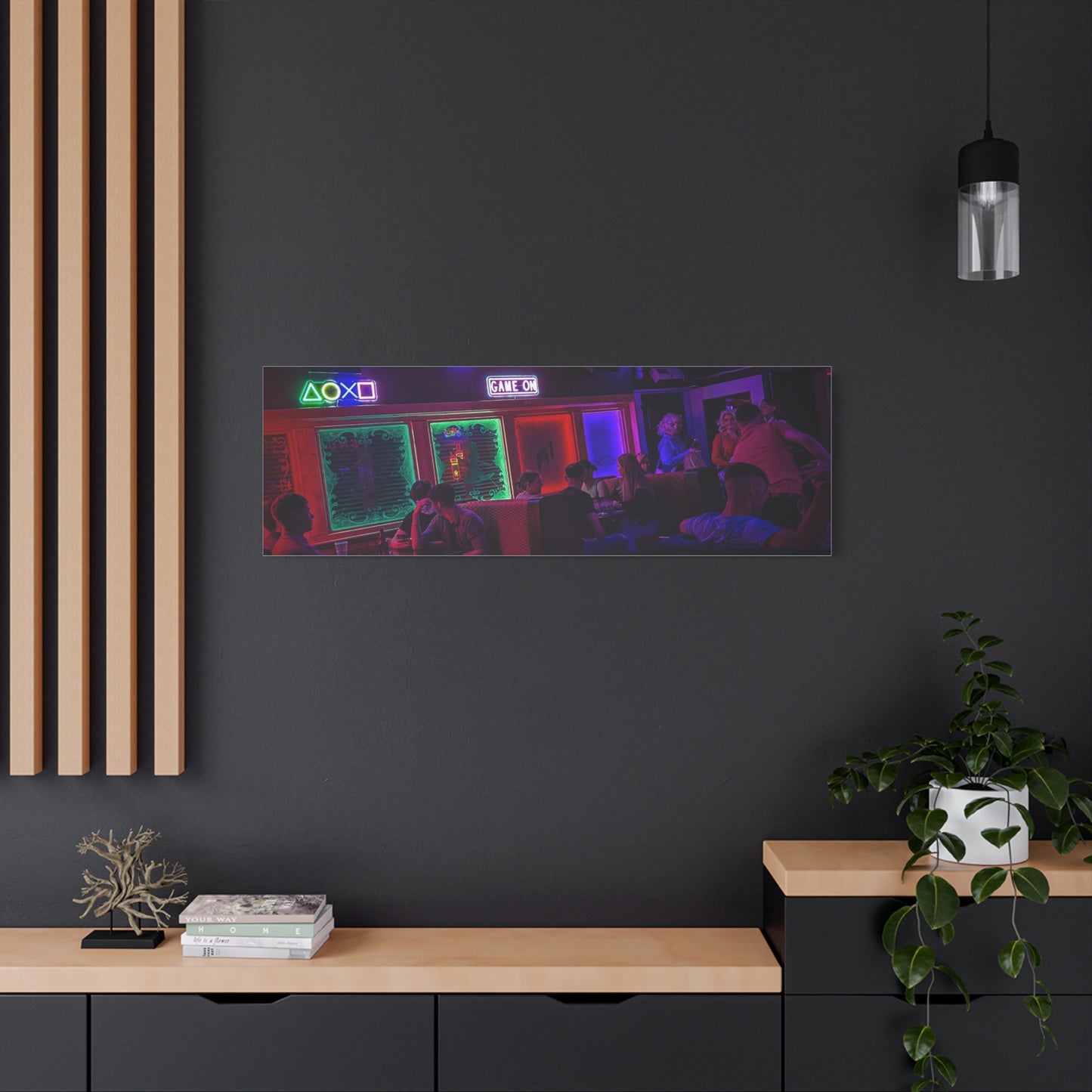 The Mermaids Nite Club Matte Canvas, Stretched, 1.25"