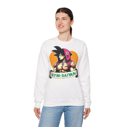 Gym Saiyan Unisex Sweatshirt - Perfect for Fitness Enthusiasts