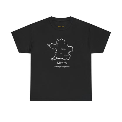 Meath Unisex Heavy Cotton T-Shirt Black Edition