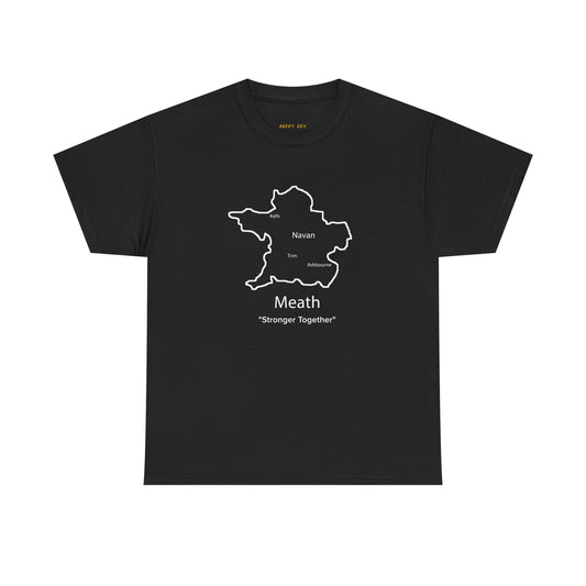 Meath Unisex Heavy Cotton T-Shirt Black Edition