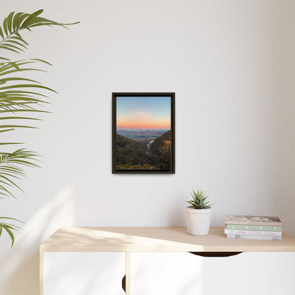 On The Way To Mount Brandon Matte Canvas, Framed (Multi-color)