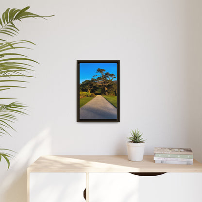Muckross House Garden Matte Canvas, Framed (Multi-color)