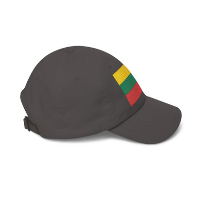 Lithuania Flag Embroidered Classic Dad Cap - Stylish Cotton Hat for Men