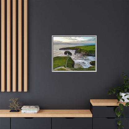 Virgin Rock Matte Canvas, Framed (Multi-color)