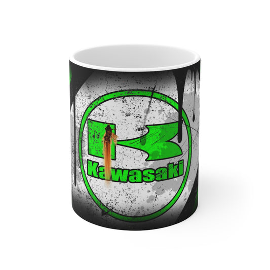 Kawasaki Graffiti Ceramic Coffee Cup - 11oz & 15oz