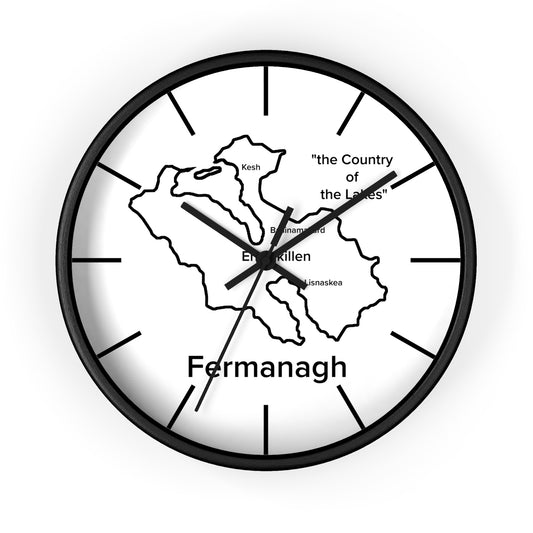Fermanagh County Wall Clock