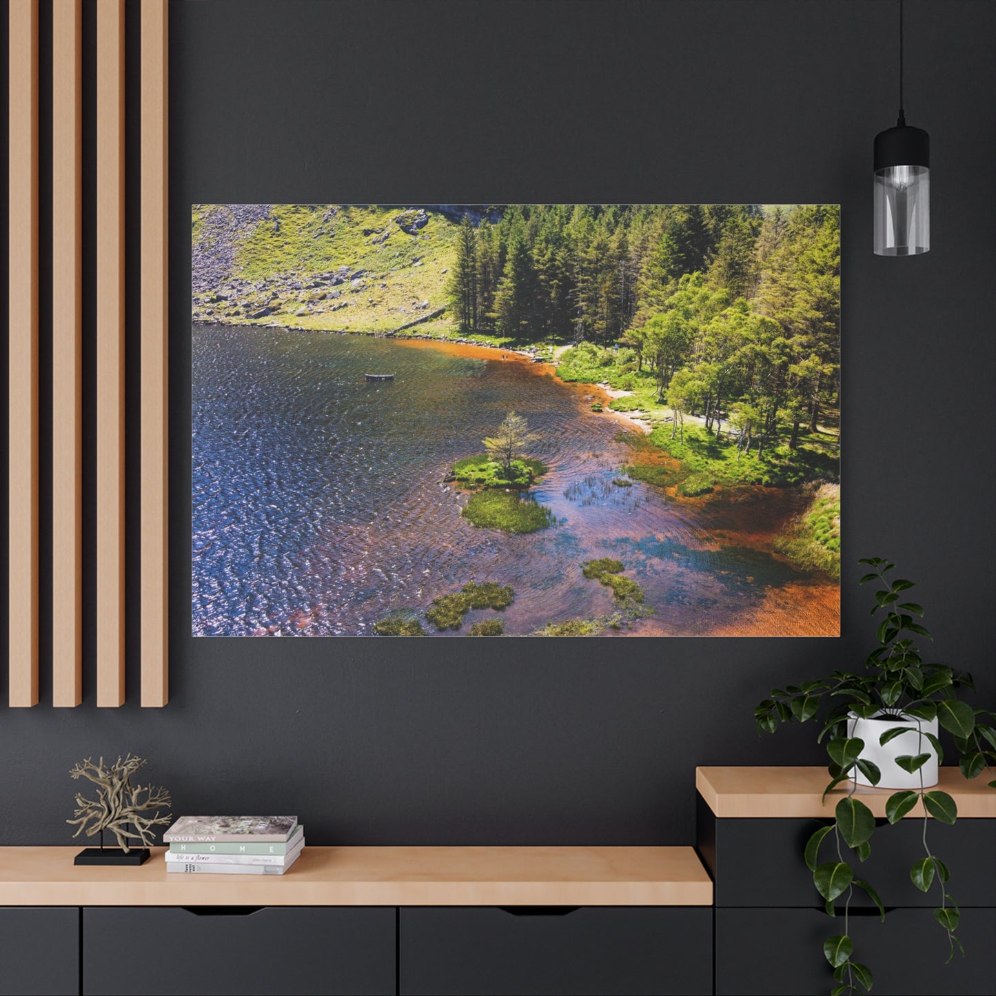 Gleanteenassig Forest Matte Canvas, Stretched, 1.25"