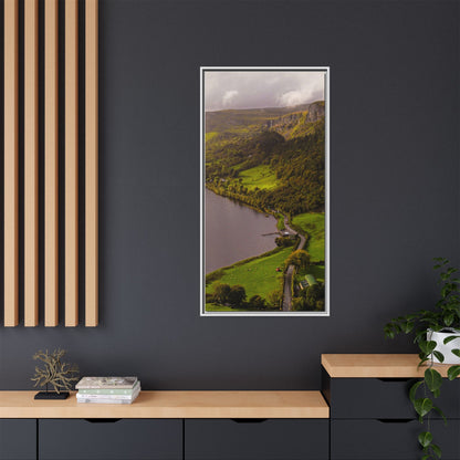 South in Aghadh an Aird or The Devil's Cheney Matte Canvas, Framed (Multi-color)