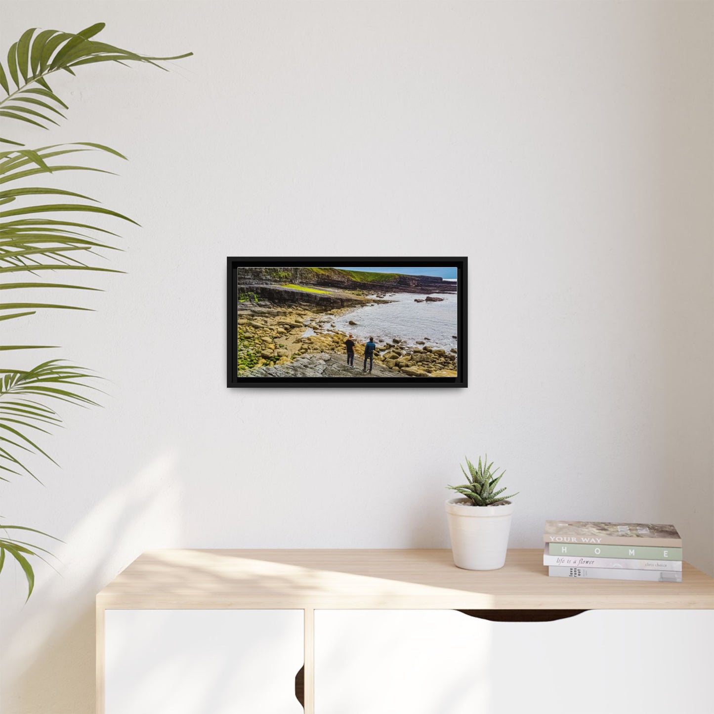 Sligo County Matte Canvas, Framed (Multi-color)