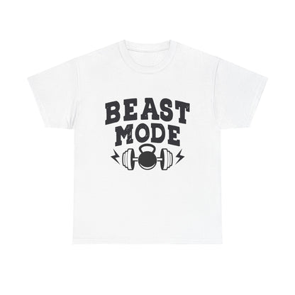 Beast Mode Unisex Heavy Cotton Tee - Workout Fitness Shirt