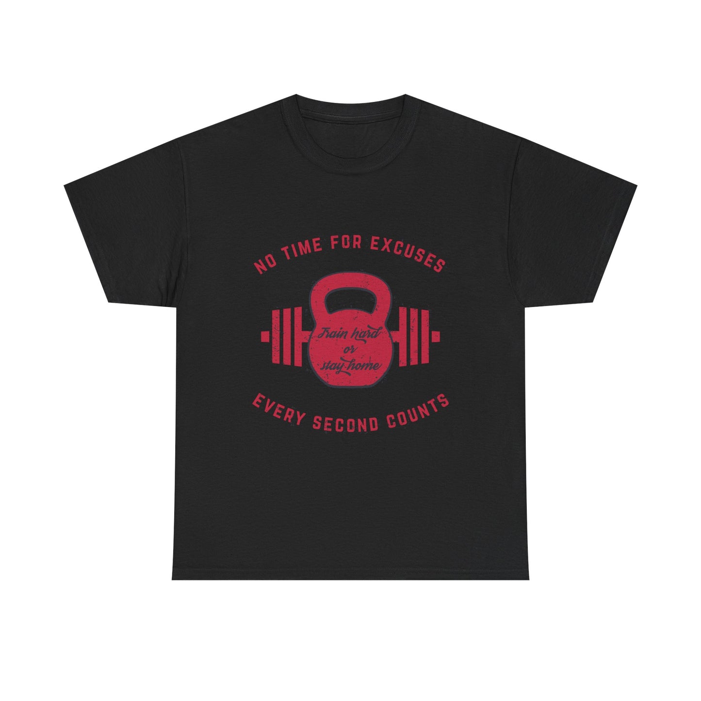 No Time For Excuse Unisex Heavy Cotton Tee