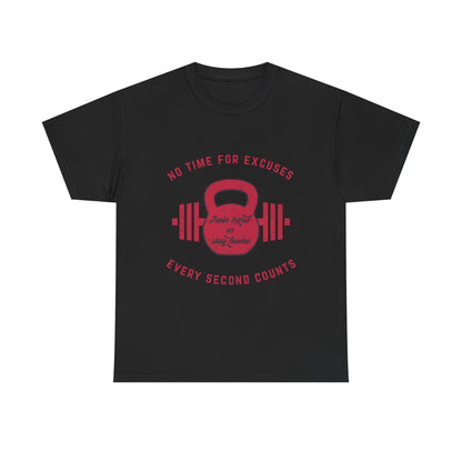 No Time For Excuse Unisex Heavy Cotton Tee