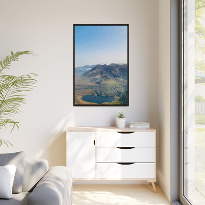 MacGillycuddy's Reeks Matte Canvas, Framed (Multi-color)