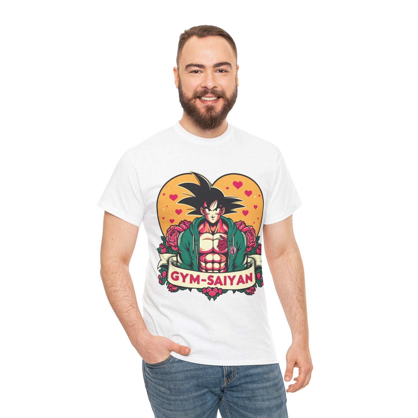 Gym Saiyan Unisex Heavy Cotton Tee
