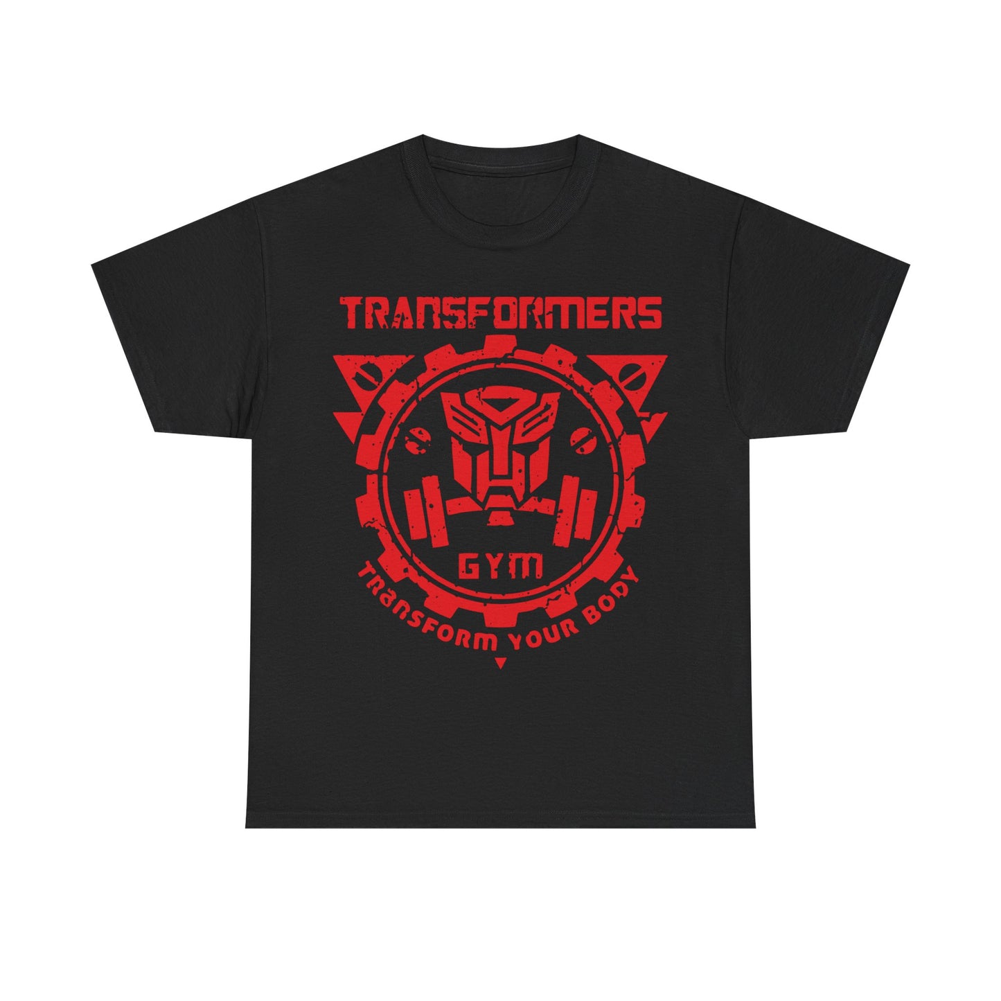 Transformers Gym Unisex Heavy Cotton Tee - Transform Your Body