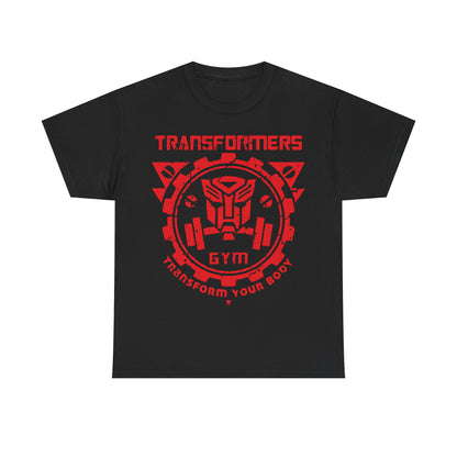 Transformers Gym Unisex Heavy Cotton Tee - Transform Your Body