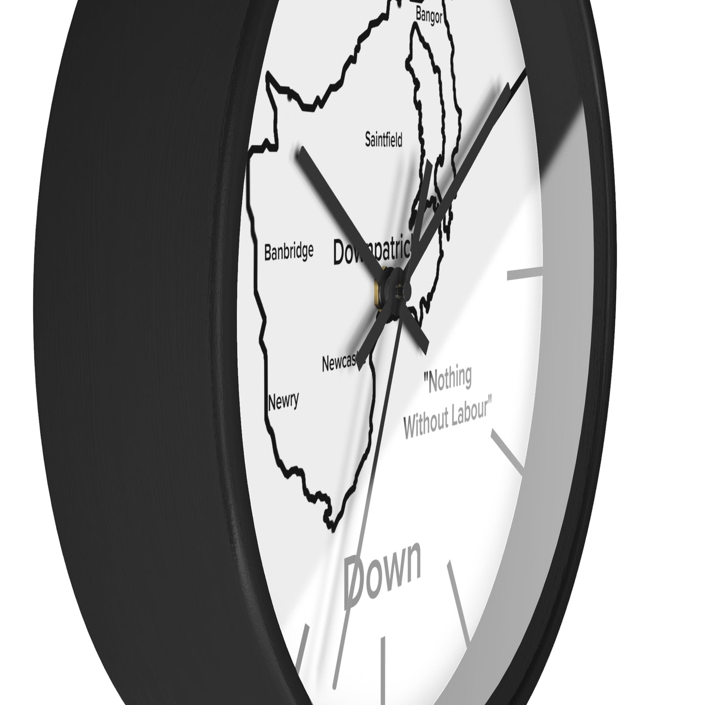 Down County Wall Clock