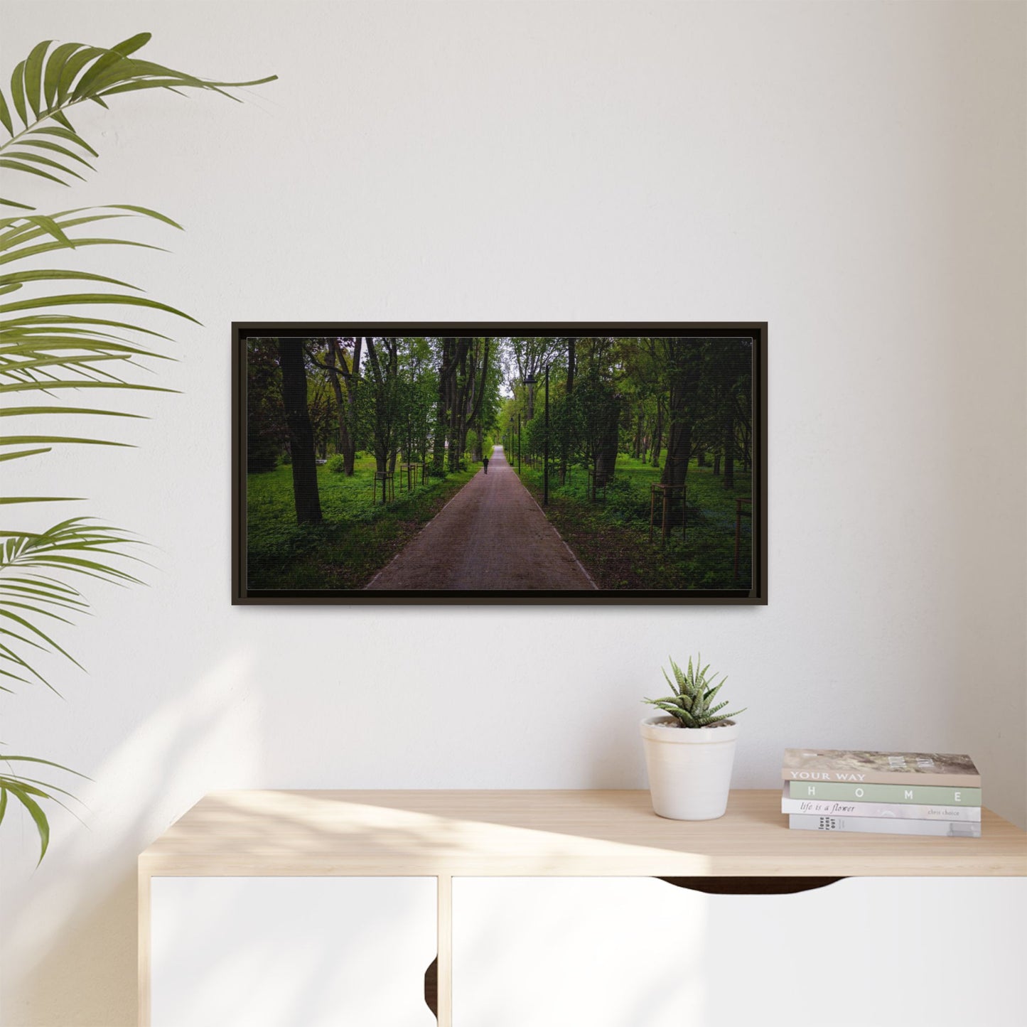 Zagares Park  Matte Canvas, Framed (Multi-color)