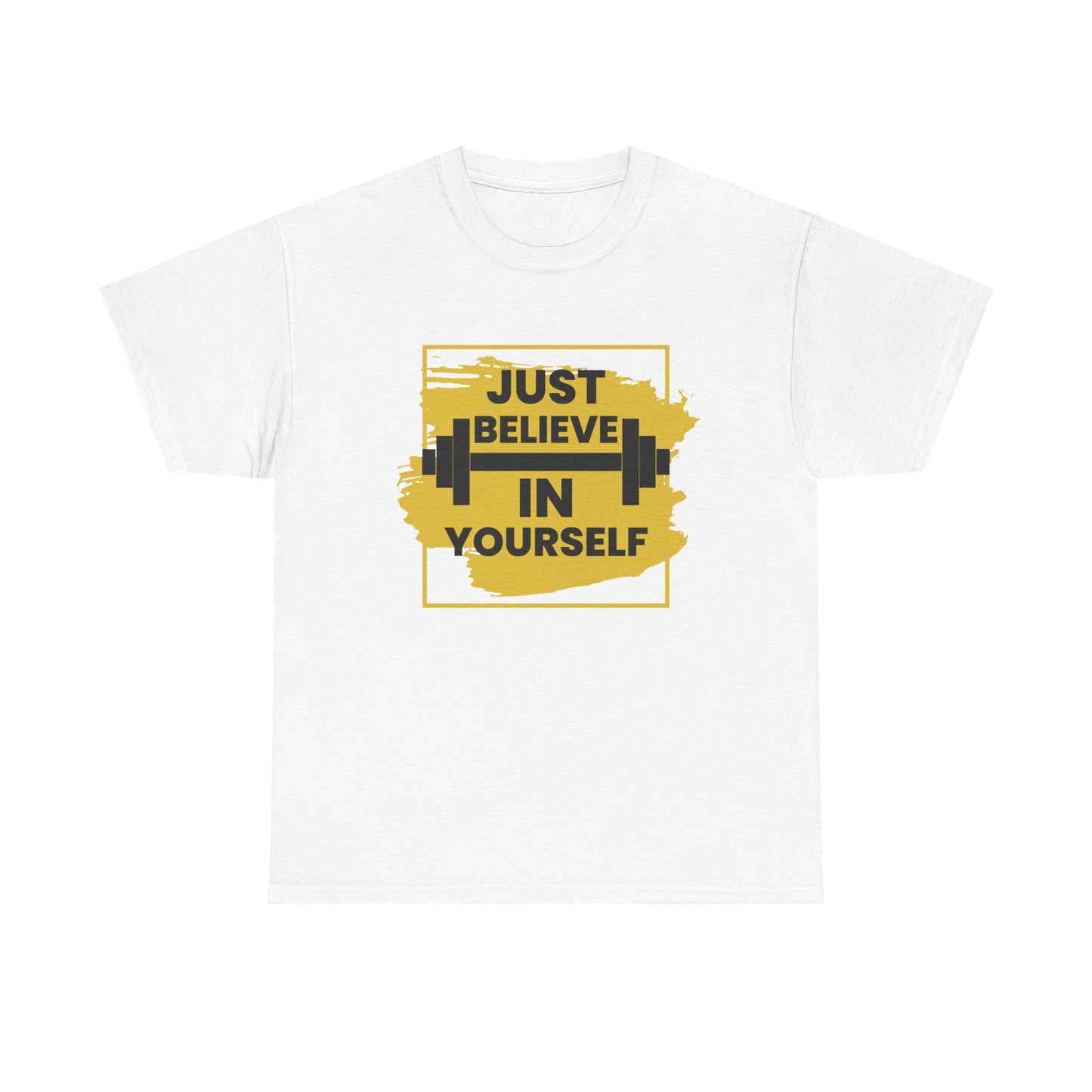 Motivational Fitness Tee - Just Believe in Yourself