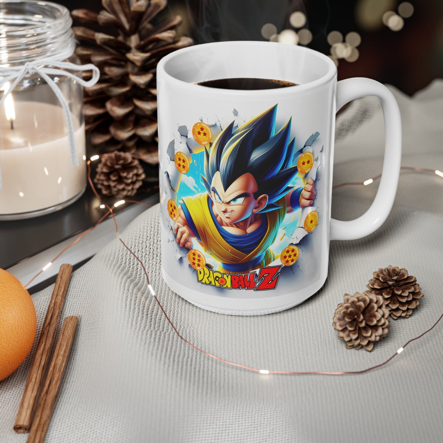 Dragon Ball Z Ceramic Coffee Cups - 11oz & 15oz - Perfect for Anime Fans!