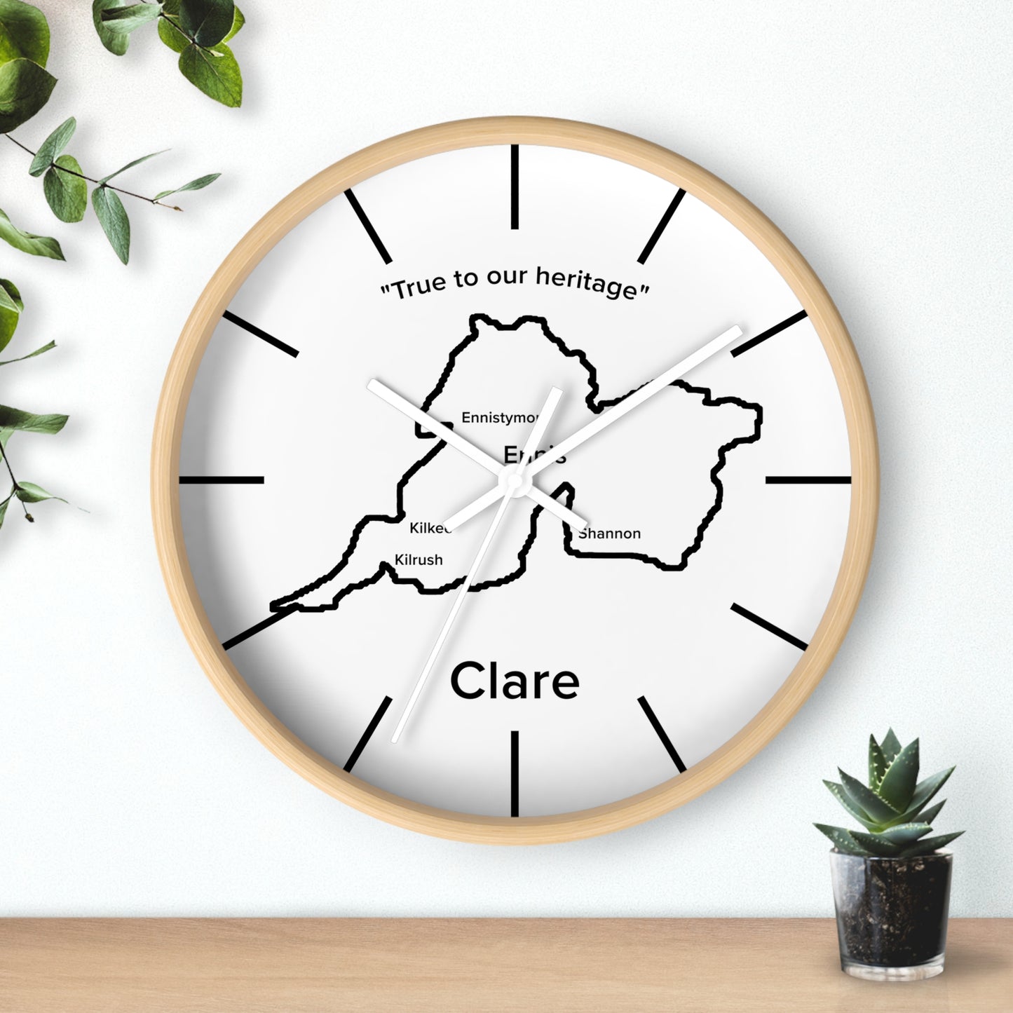 Clare County Wall Clock