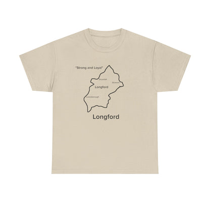 Longford Unisex Heavy Cotton Tee White Edition