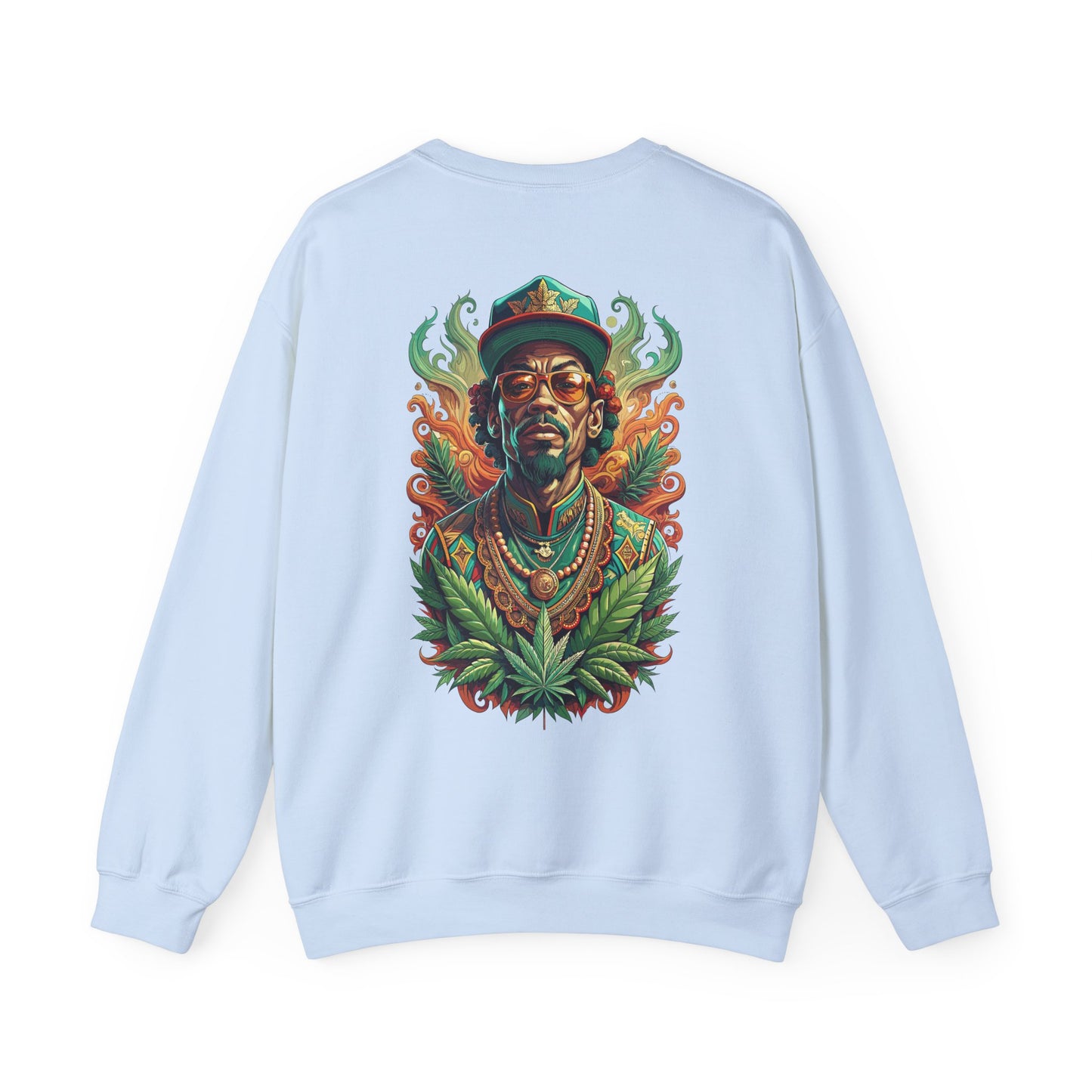 Reggae Lion — Rasta Portrait Graphic Sweatshirt