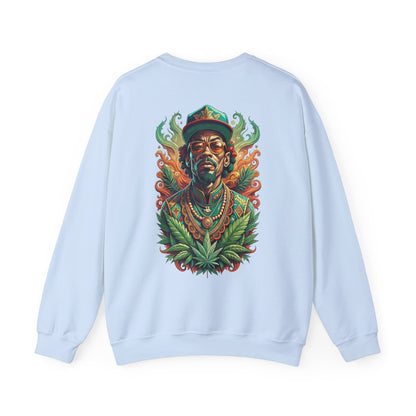 Reggae Lion — Rasta Portrait Graphic Sweatshirt