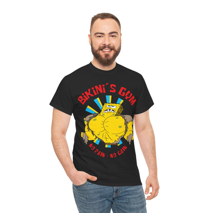 Bikini Gym No Pain No Gain Unisex Heavy Cotton Tee