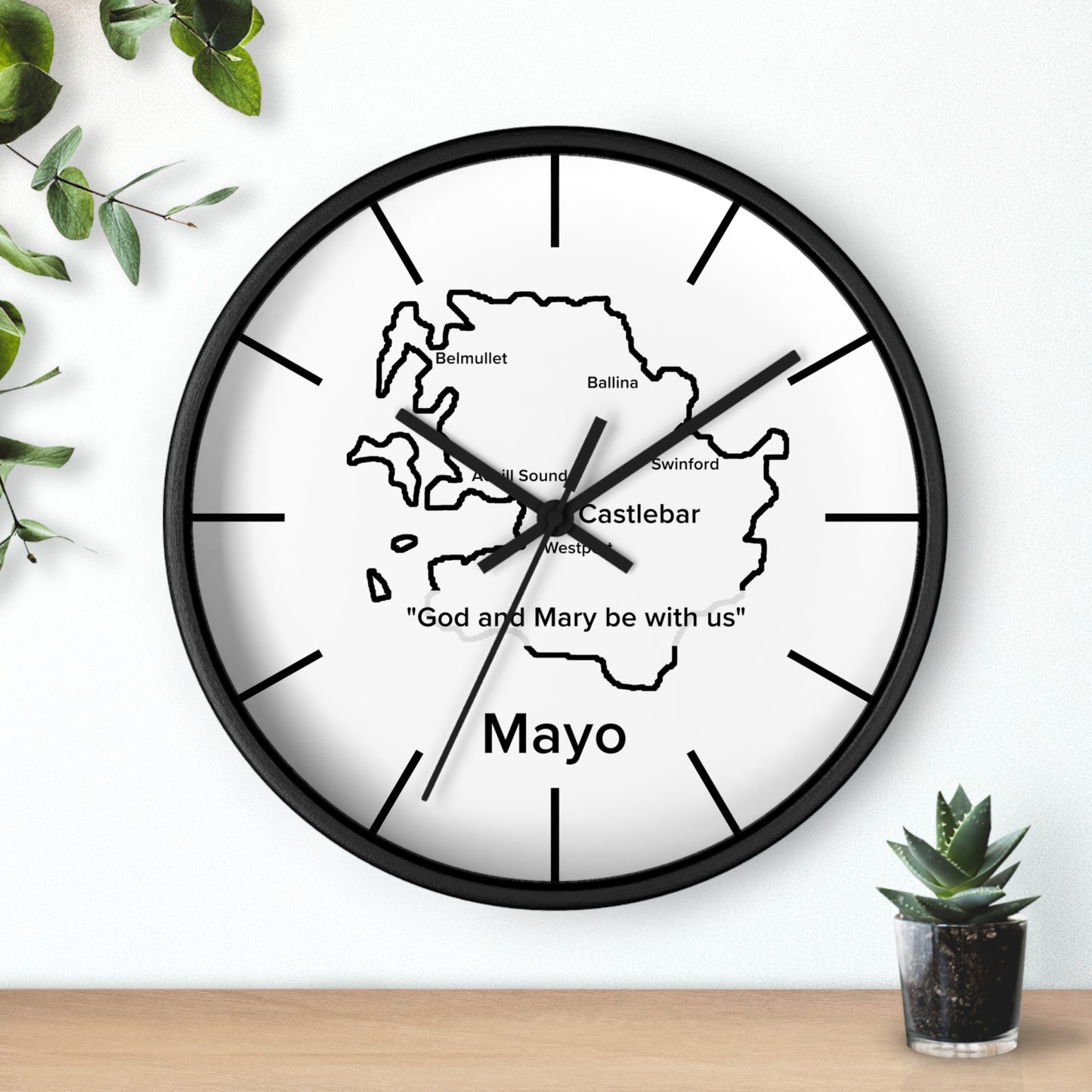 Mayo County Wall Clock
