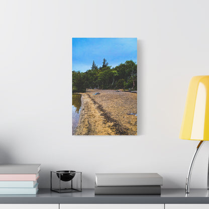 Muckross Lake Beach Matte Canvas, Stretched, 1.25"