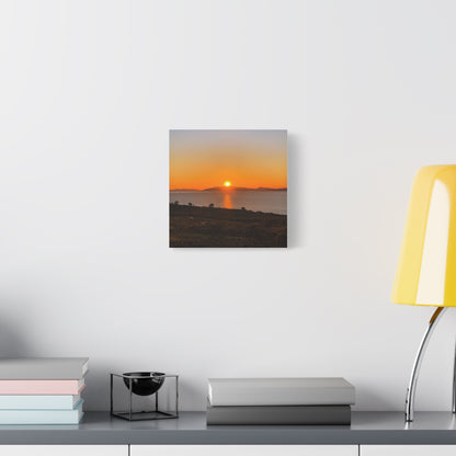 Sunset Ring of Kerry Matte Canvas, Stretched, 1.25"