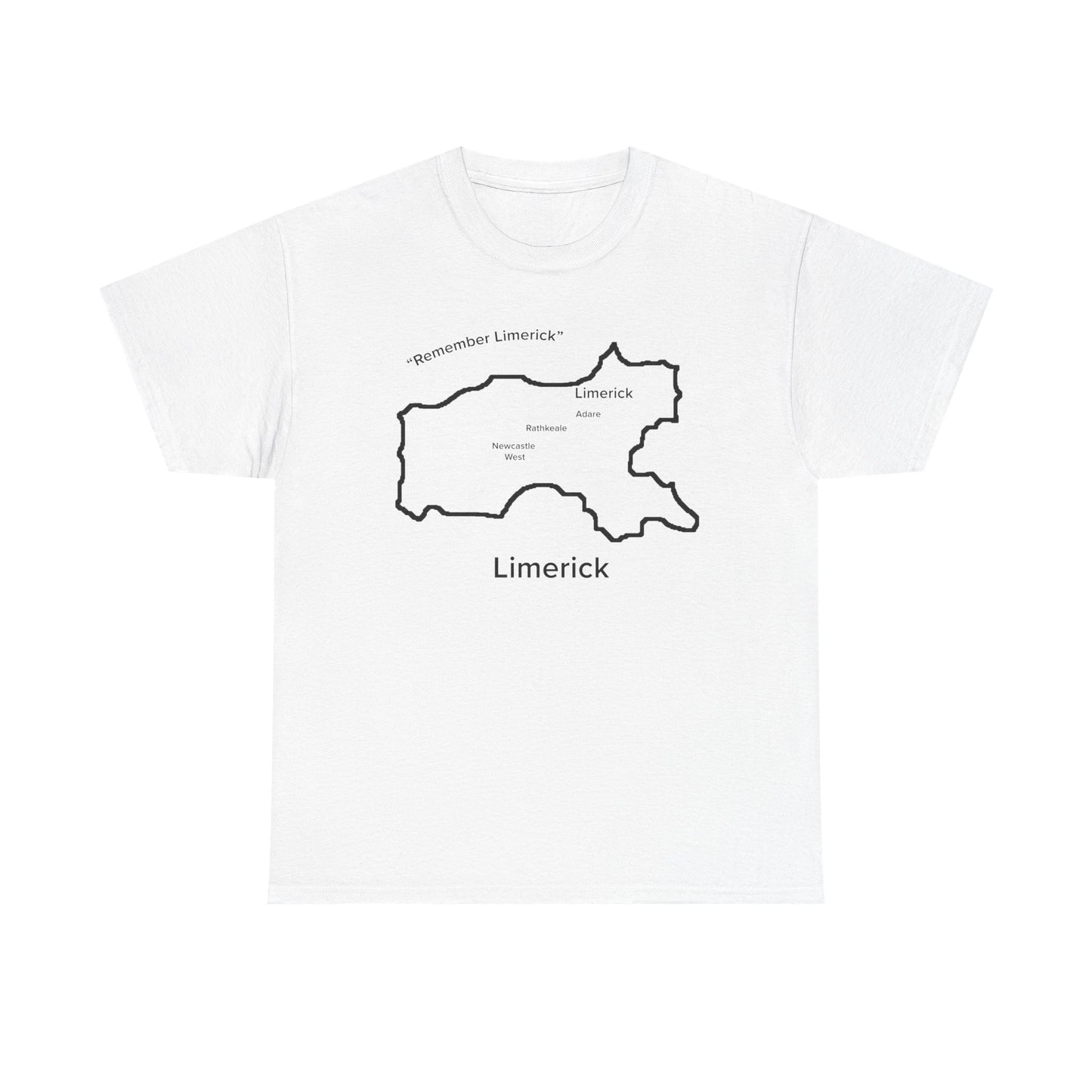 Limerick Unisex Heavy Cotton Tee White Edition