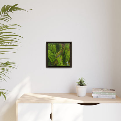 Glanageenty Forest Matte Canvas, Framed (Multi-color)