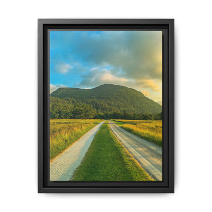 Mountain Torc Matte Canvas, Framed (Multi-color)