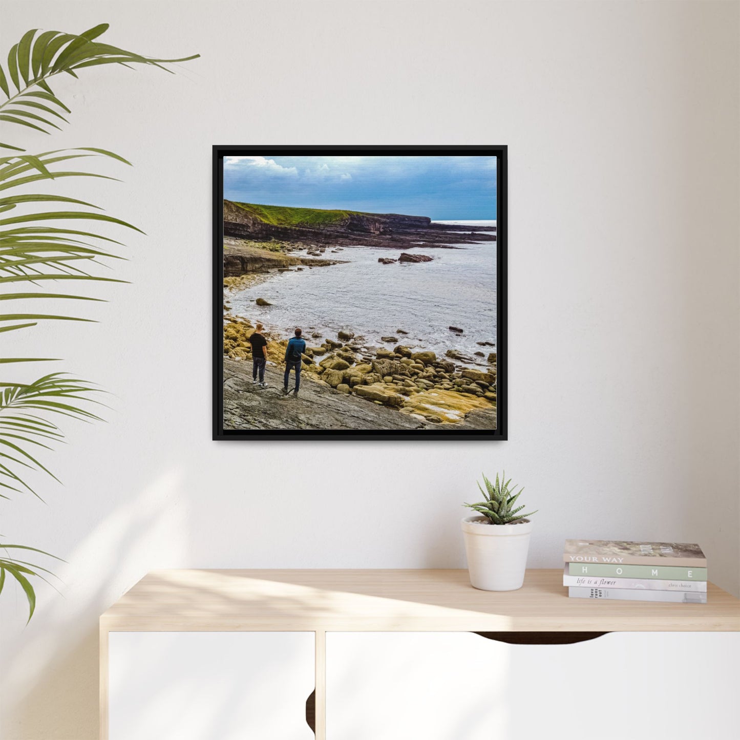 Sligo County Matte Canvas, Framed (Multi-color)