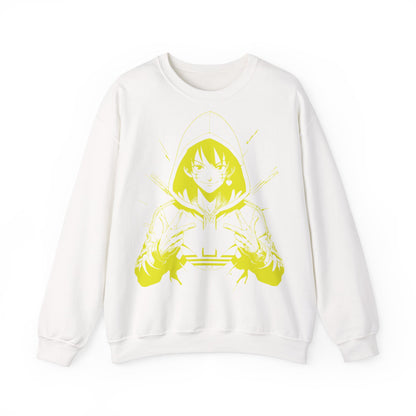 Graphic Anime Sweatshirt - Unisex Heavy Blend™ Crewneck with Cool Design