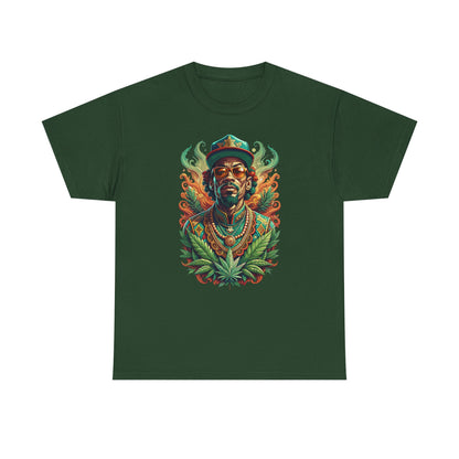 Reggae Lion Tee — Rasta Portrait Graphic T-Shirt
