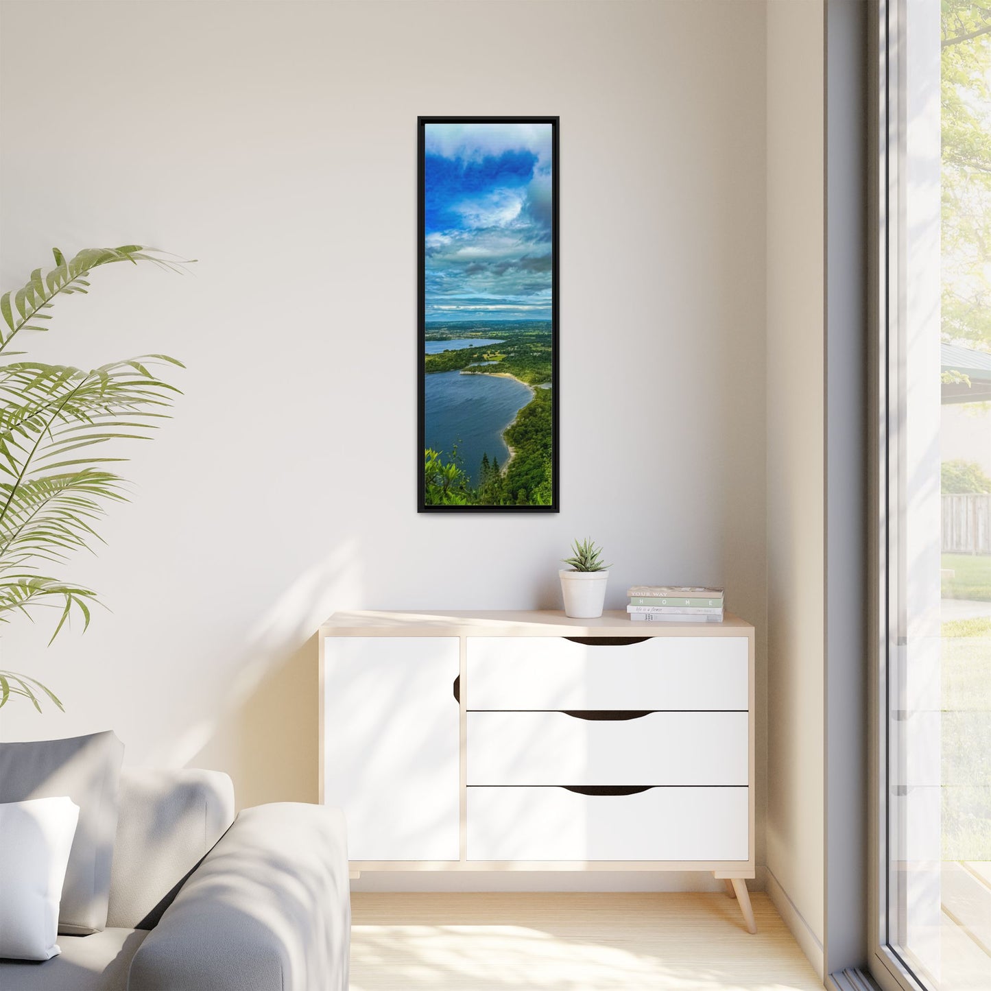 Killarney Trail 2 Matte Canvas, Framed (Multi-color)