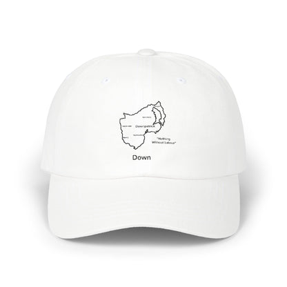 Down - Stylish White Hat for Everyday Wear