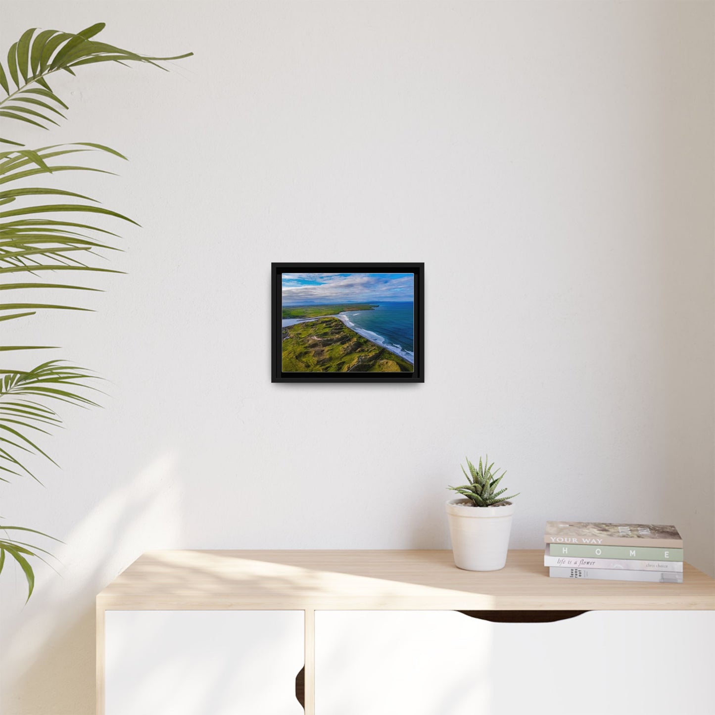 Kerry Landscape Matte Canvas, Framed (Multi-color)