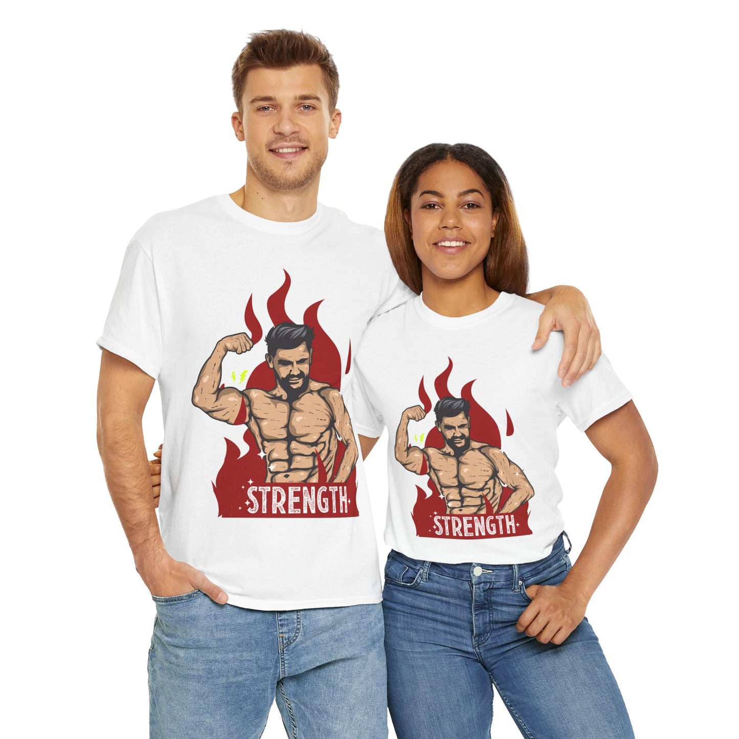 Strength Unisex Heavy Cotton Tee