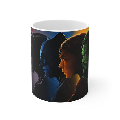 Superhero Ceramic Coffee Cup - 11oz & 15oz - Perfect Gift for Comic Book Fans
