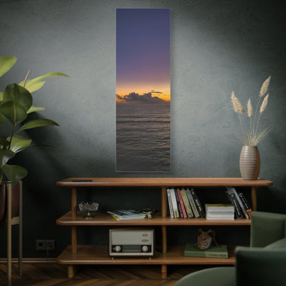 Sunset in Ocean 2 Matte Canvas, Stretched, 1.25"