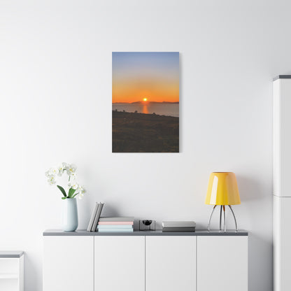 Sunset Ring of Kerry Matte Canvas, Stretched, 1.25"
