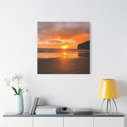 Sunset in Ballybunion Matte Canvas, Stretched, 1.25"