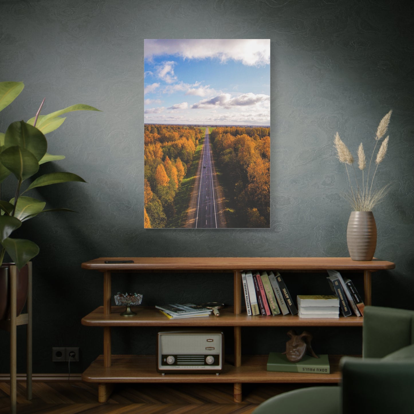 Somewhere in Lithuania Matte Canvas, Stretched, 1.25"